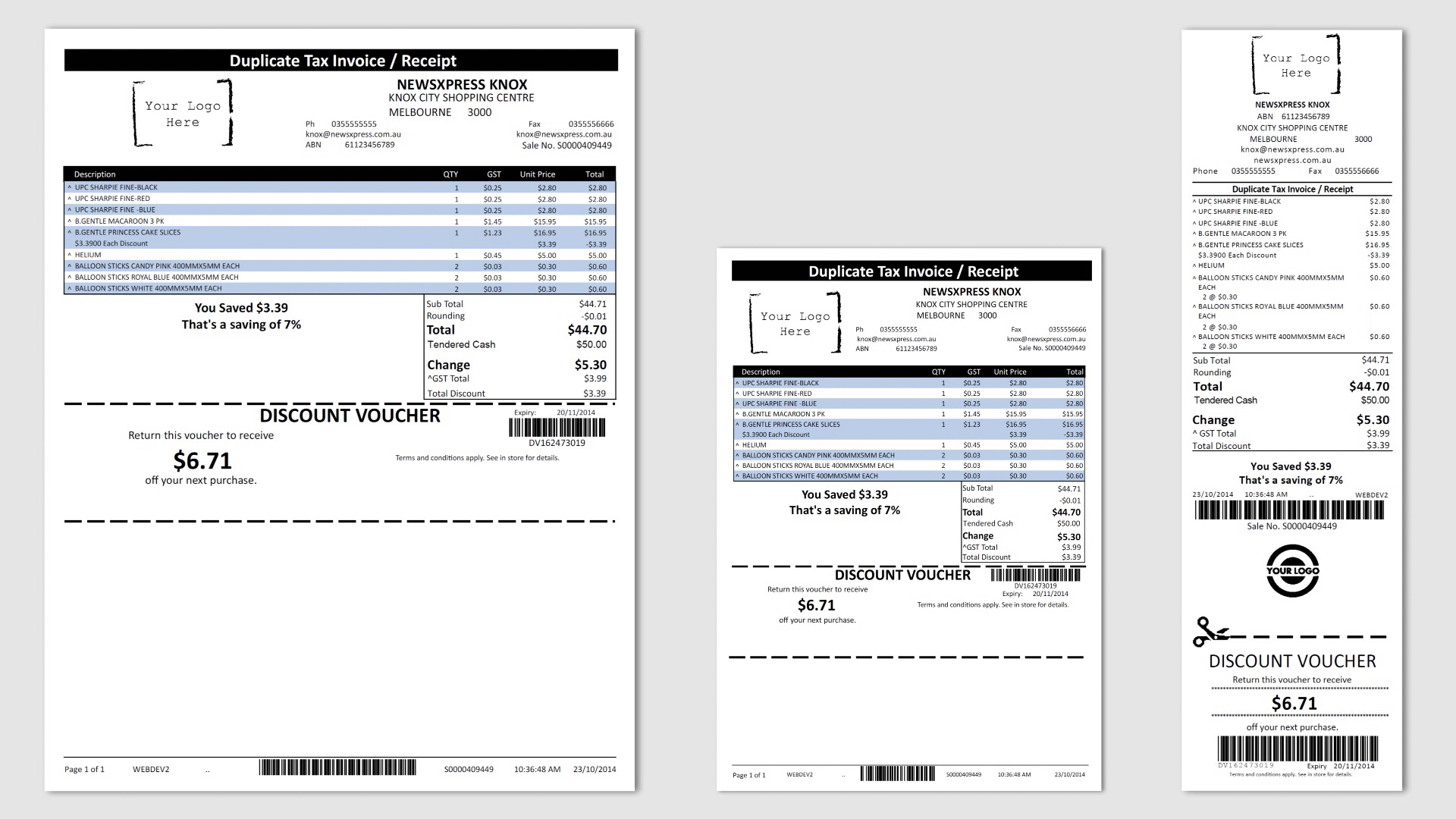 beautiful pos software receipts help retailers look more professional receipts