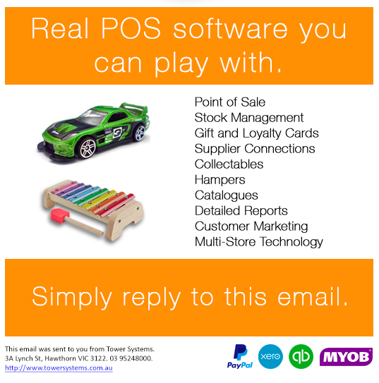 Toy shop software helps Australian toy retailers compete Tower Blog